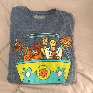 Blue scooby doo t-shirt